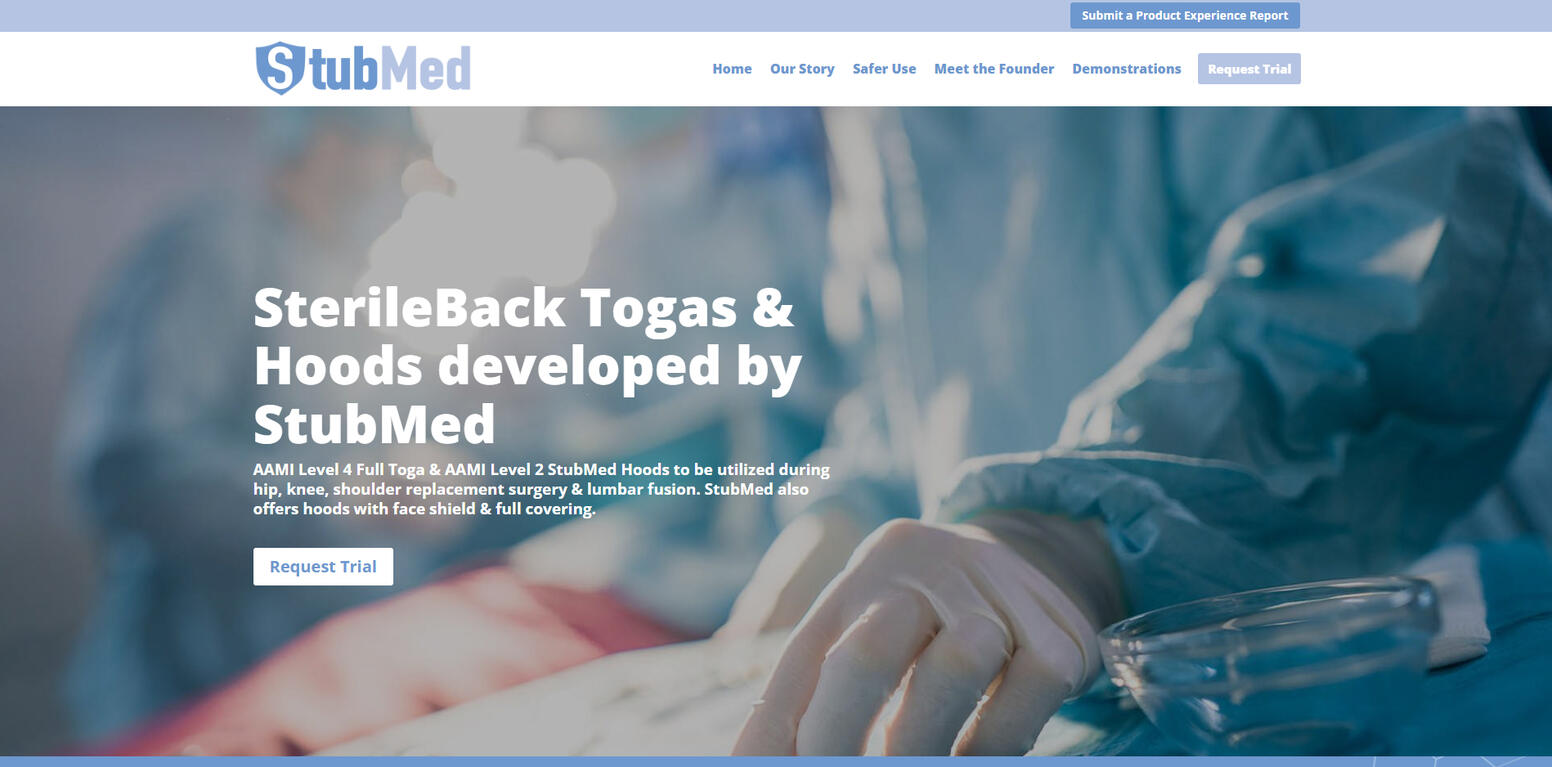 Scrolling SEO agency website.